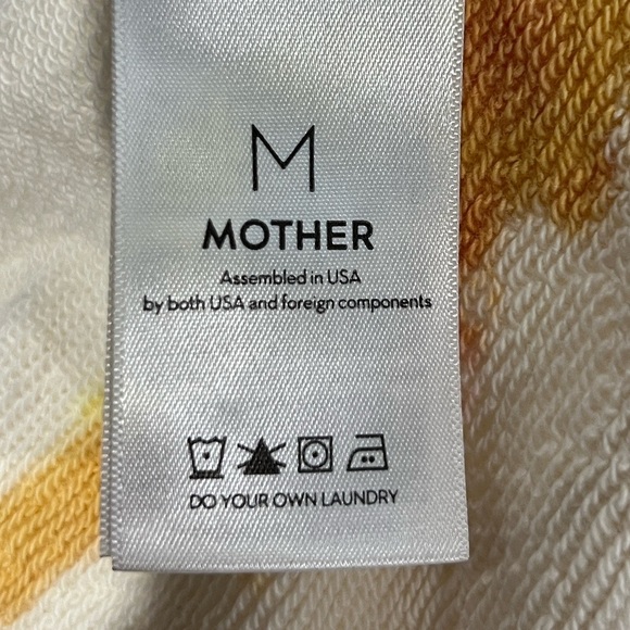 Mother The loafer tie die crop cotton sweatshirt
Size medium - Picture 6 of 8